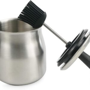 iZAN BBQ Basting Pot with Basting Brush